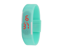 Mode hommes montre numérique Led femmes Yoga décontracté Silicone sport montre-Bracelet enfants montres en plein air Bracelet montres horloge