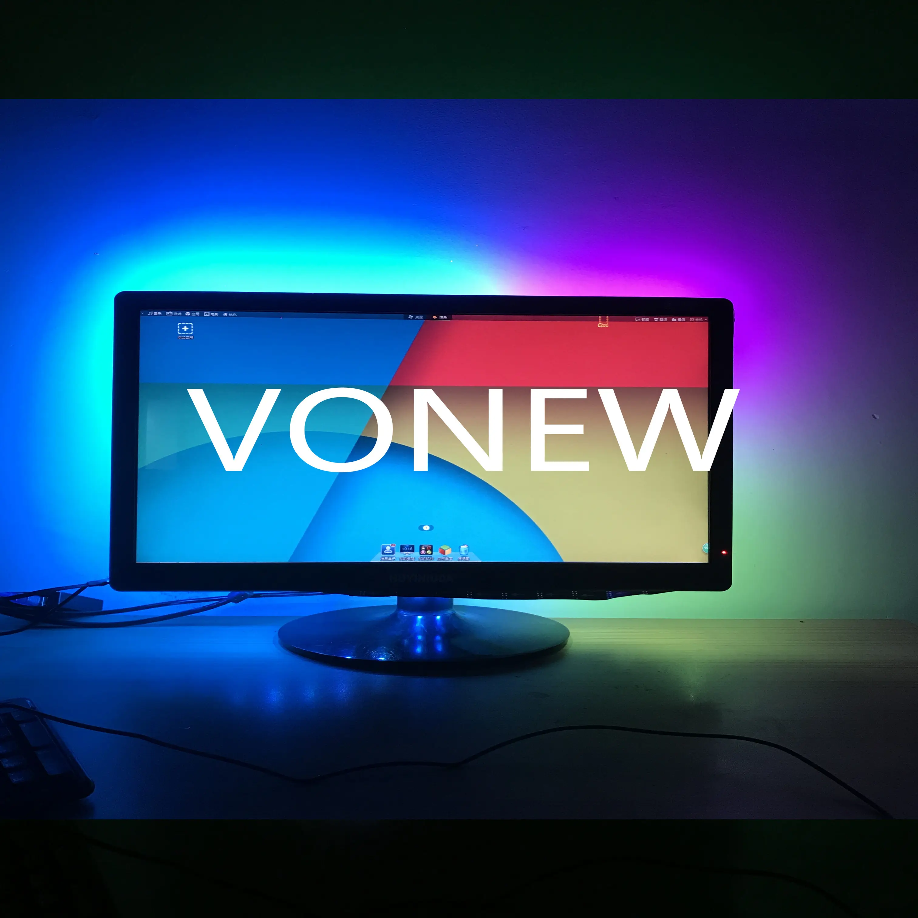 Kiti TV arkaplan ışığı aydınlatma Piksel RGB Rüya renkli LED şerit HDTV TV monitörü PC Ekran TV