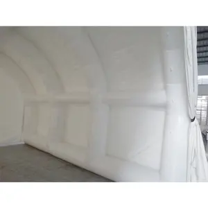 Inflatable Thể Thao Bóng Đá Tunnel Trắng Inflatable Arch Tent Xe Nơi Trú Ẩn