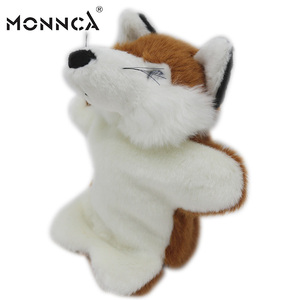 Werbe Nette Plüsch Spielzeug Husky Hund Handpuppen - Product Image 1