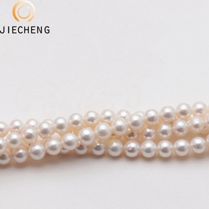 Độ Bóng Cao 7.5-8.5Mm AAA + Nuôi Cấy Tự Nhiên Thật Nước Ngọt Màu Trắng Hoàn Hảo Vòng Ngọc Trai Chuỗi Ngọc Trai Trang Sức - Product Image 6