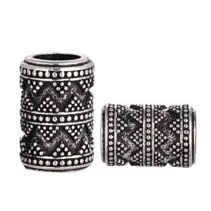 <span class=keywords><strong>Perline</strong></span> per Barba Vichinga di Alta Qualità, Rune Nordiche Rotonde in Lega di Zinco Argento Antico per Trecce, Collane, Bracciali Fai-da-Te - Product Image 1