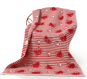 Trung Quốc Ba Lớp 100% Cotton Jacquard Gạc Người Lớn Khăn Tắm, Em Bé Khăn Chăn - Product Image 4