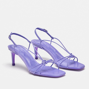 WETKISS zapatos de Chengdu precio <span class=keywords><strong>bajo</strong></span> de la Fábrica de la PU Correa elegante sandalias de verano 2019 de moda Sandalias de tacón alto para las mujeres y damas - Product Image 1