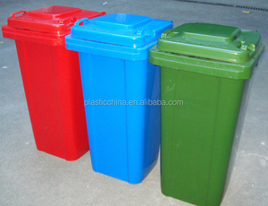 120 litros HDPE material <span class=keywords><strong>plaza</strong></span> al aire libre a la venta cubo de plástico con ruedas - Product Image 1
