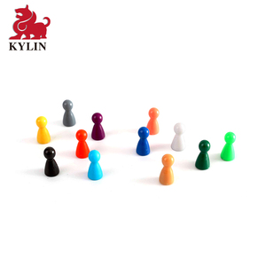 Peones y Marcadores de Mesa Multicolores de Plástico/Acrílico/Madera de 25 mm, Personalizables, con Certificación CE - Product Image 6