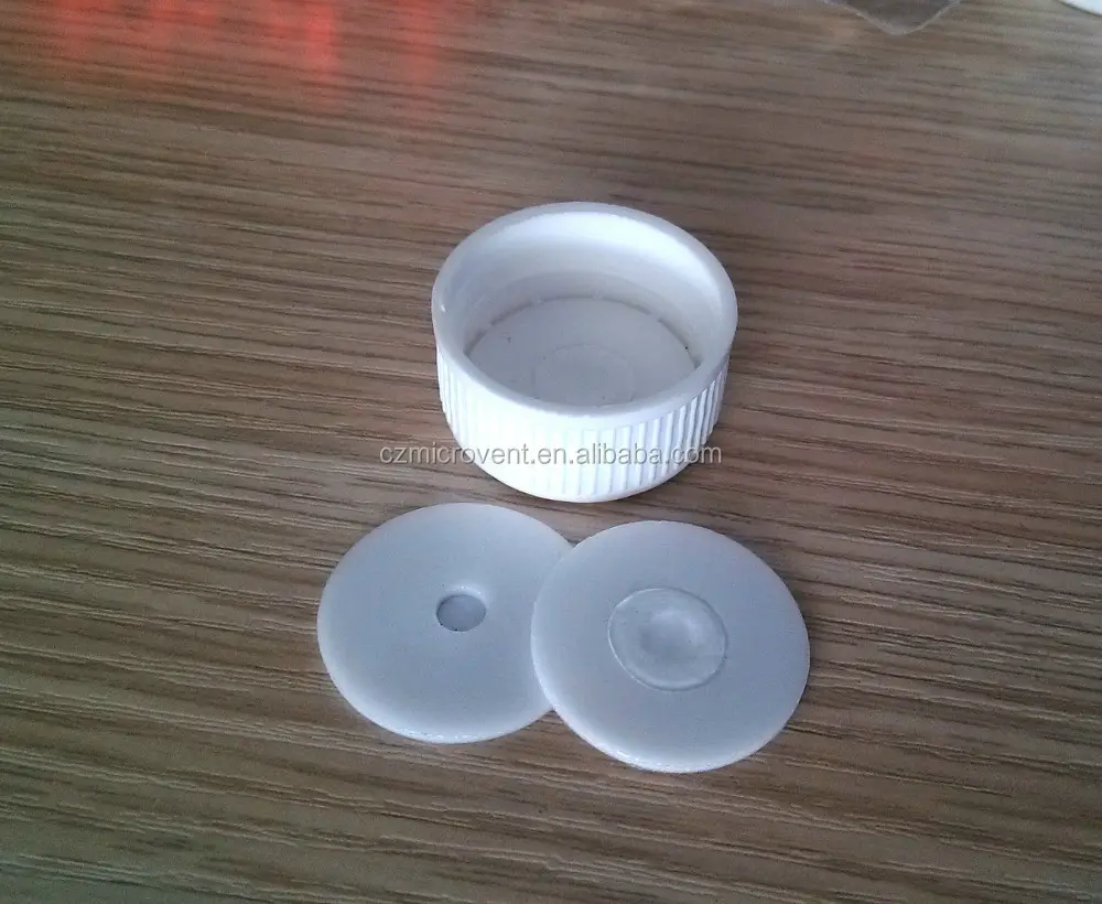 Microvent vented bottle caps