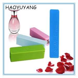 Fácil de <span class=keywords><strong>Llevar</strong></span> 2600 mah Banco Portable Recargable Con Cable USB/Perfume 2600 MAH Banco de Potencia Regalo Promocional <span class=keywords><strong>Para</strong></span> c - Product Image 1