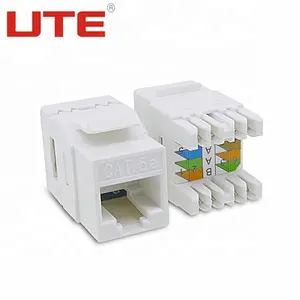 AMP Keystone Jack RJ45 CAT5E/CAT6/CAT6A conector