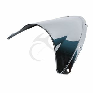 TCMT Chrome Double Bulle Pare-Brise Pare-Brise Pour Suzuki <span class=keywords><strong>GSXR</strong></span> 600 <span class=keywords><strong>750</strong></span> 2008-2010 <span class=keywords><strong>K8</strong></span> XF-2319-E - Product Image 2
