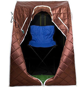 Body Slim Home Mini Infrared Sauna Room Easy Use Foldable Portable IR Sauna Tent Waterproof Sauna <strong>Steam</strong> <strong>Bath</strong> - Product Image 3