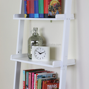 5 Tier Display <strong>Shelving</strong> Stand <strong>Wall</strong> Rack Storage Unit <strong>Ladder</strong> Book Shelf - Product Image 6
