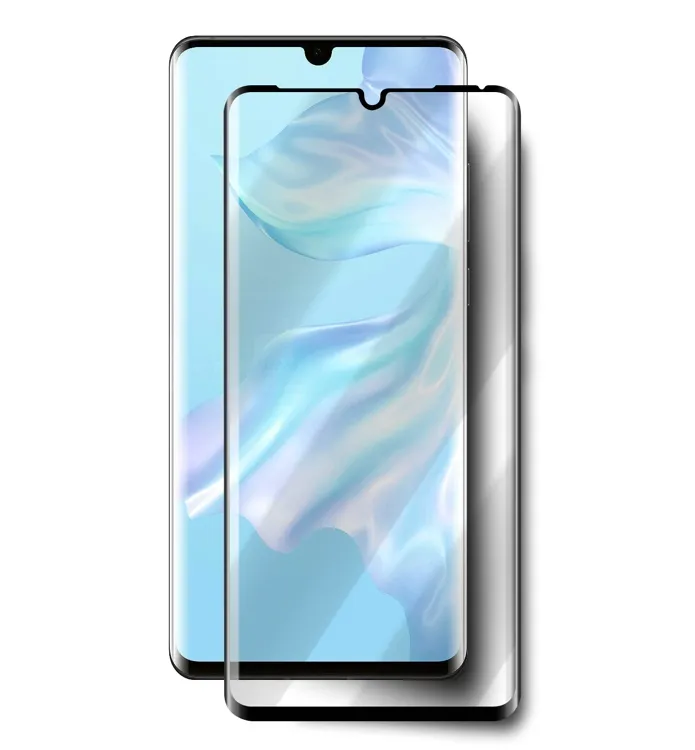 3D Premium Mobile full adhesive Tempered Glass Screen Protector for huawei P30 Pro