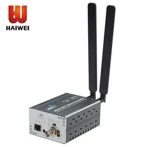 portátil codificador de vídeo batería de litio WiFi 4G 3G H.265 transmisión en vivo equipos SDI HD IP codificador
