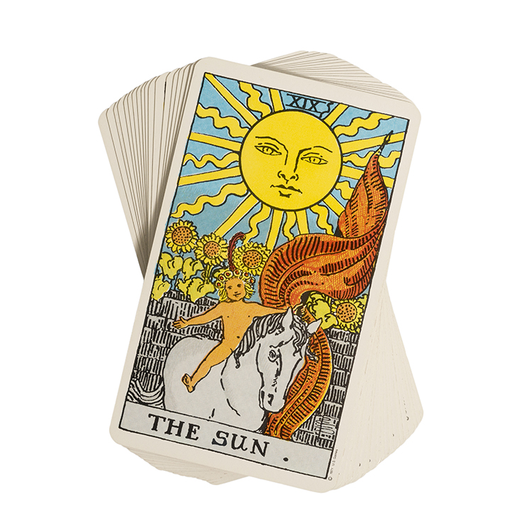 Оптовая продажа, высококачественные бумажные карты Таро на заказ