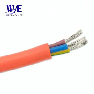 5 core cable 5*0.75 미리메터 멀티 코어 실리콘 cable insulated wire