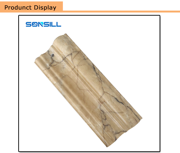 High Glossy Printing PVC Marble Sheet For Wall Decoration