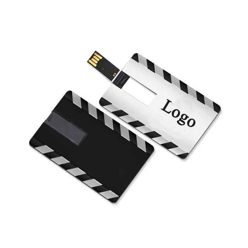 Kartu Bisnis USB tahan air, Flash Drive Logo kustom 4gb 8gb