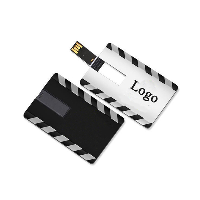 Waterproof Plastic Business Card USB Flash Drive Customized Logo USB Pen Drive 4gb 8gb