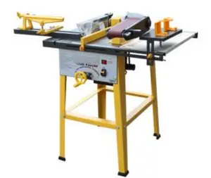 Horizontal type mini portable table saw for woodworking TS001