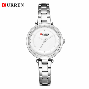 CURREN 9054 elegante bracciale in acciaio inossidabile analogico al quarzo Business <span class=keywords><strong>quadrante</strong></span> semplice orologi da <span class=keywords><strong>donna</strong></span> - Product Image 4