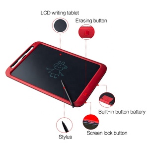 Venta al por mayor logotipo personalizado mini <span class=keywords><strong>transparente</strong></span> LCD pizarra utilizable borrable pizarra para la escuela tablero de notas de aviso digital - Product Image 4