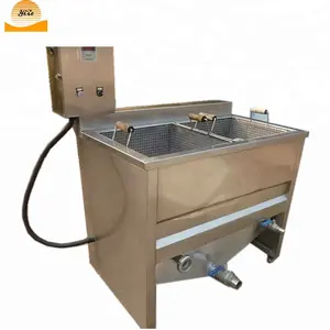 Máquina de fritadeira de banana automática e batatas fritadeiras de cebola anéis máquina de fritura