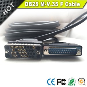 Câble DTE mâle vers femelle, noir, 10 pieds, DB25 - Product Image 2