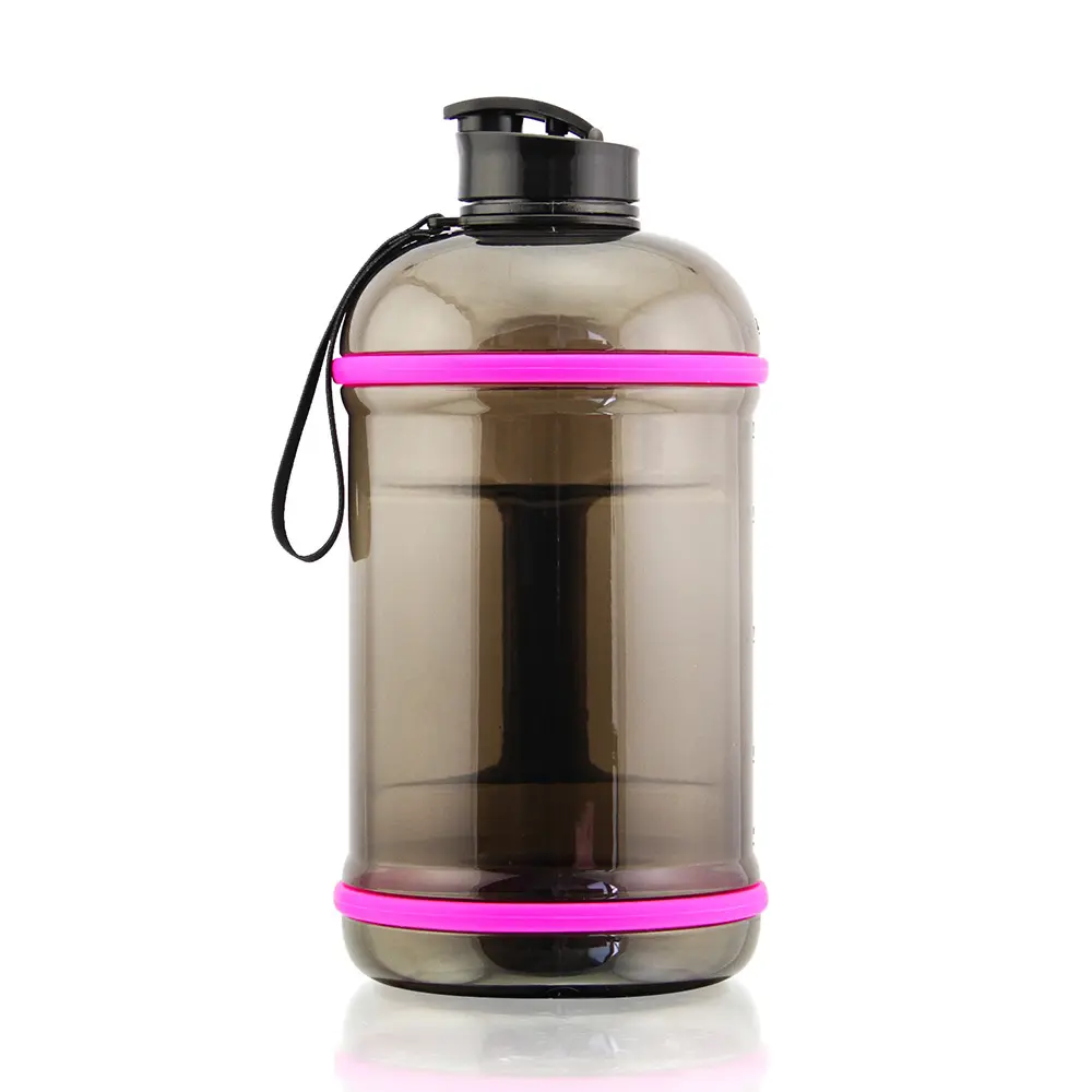 Patented BPA free half gallon gym sport water bottle PETG food grade