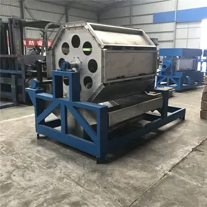 Machine de recyclage de papier rotatif, haute sortie, pour plateau à œufs, boîte en carton,