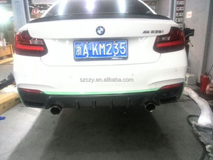 M 기술 탄소 섬유 P 스타일 F22 리어 디퓨저 <span class=keywords><strong>BMW</strong></span> F22 <span class=keywords><strong>M235i</strong></span> - Product Image 3
