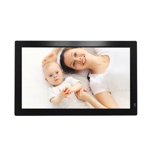 Android Smart 3G 4G Seluler SIM Kartu WiFi Digital Photo Frame 24 Inch