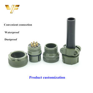 Connecteur MS3106A 6 broches <span class=keywords><strong>Radio</strong></span> Multi-<span class=keywords><strong>prise</strong></span> 6 broches Bornier à vis pour amplificateur Connecteur automobile - Product Image 4