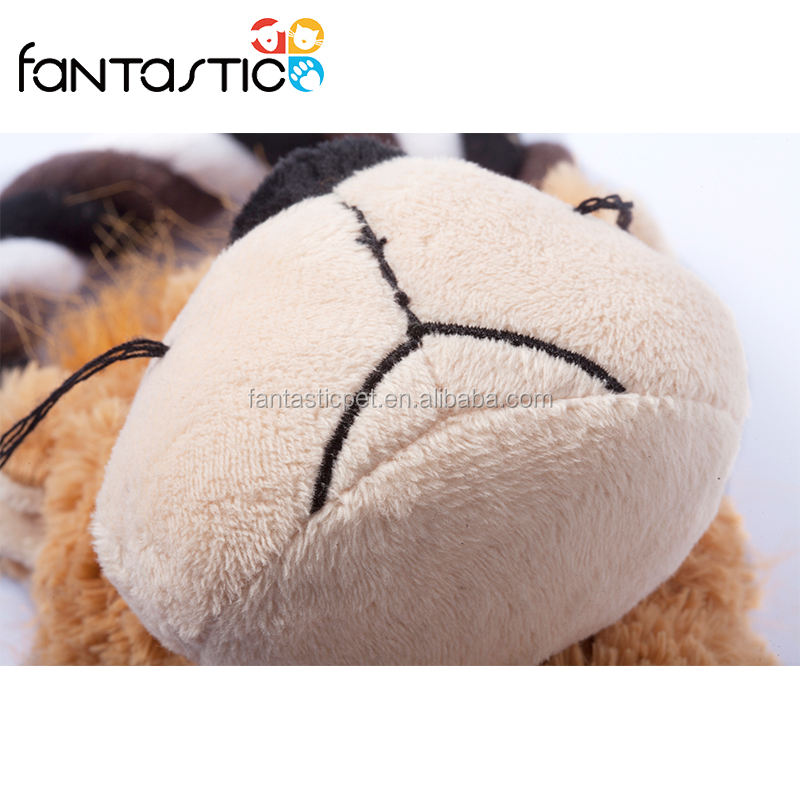 Famipet ungiftig material löwen form plüsch hunde schlepper spielzeug - Product Image 5