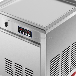 2018 Mới Đá Lạnh Đá Cẩm Thạch <span class=keywords><strong>Slab</strong></span> <span class=keywords><strong>Top</strong></span> Fry Máy Làm Kem - Product Image 3