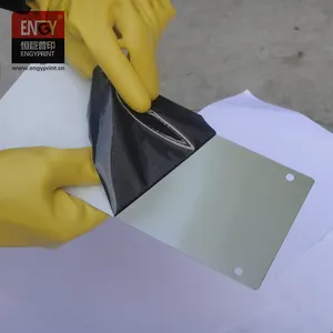 Diferentes de placa de impresión de materiales para hacer Fuji recubierto de impresión de almohadilla de placa de acero