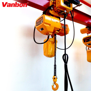 Vanbon 0.5 Ton <span class=keywords><strong>Electric</strong></span> <span class=keywords><strong>Chain</strong></span> <span class=keywords><strong>Hoist</strong></span> Motor <span class=keywords><strong>Trolley</strong></span> Kapasitas 500kg Kondisi Baru Bahan Logam untuk Ritel Hotel Harga Terjangkau - Product Image 6