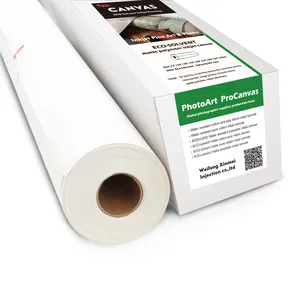 Eco Solvent polyester inkjet canvas blank wallpaper for print