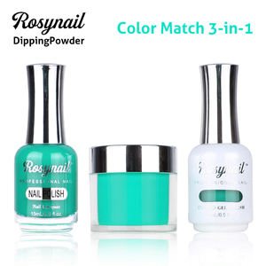 Échantillon gratuit 3 en 1 Set UV Gel Vernis à Ongles Laque <span class=keywords><strong>Poudre</strong></span> à Tremper Ongles Artistiques Bio 15ml LED Beauté des Ongles <span class=keywords><strong>Kit</strong></span> de Logo Personnalisé - Product Image 2