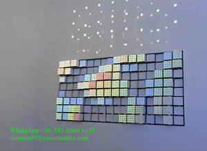 Bảng quảng cáo logo máy chiếu hình ảnh động học di chuyển động cơ DMX điện tử 3D gắn tường phía Đông bảng quảng cáo 50x50cm - Product Image 4