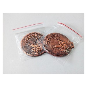 Medalla personalizada de hierro Kongfu, medalla de recuerdo con textura brillante de bronce fundido