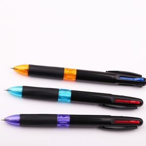 प्लास्टिक में दो रंग एक कलम काले दो रंग स्याही कलम - Product Image 6