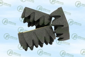 Forma de onda de <span class=keywords><strong>poliuretano</strong></span> a prueba de fuego de <span class=keywords><strong>espuma</strong></span> acústica - Product Image 3