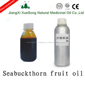 Puro espino amarillo fruta Berry petróleo precio, semillas a granel seabuckthorn aceite prensado en frío - Product Image 2