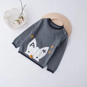 Diseños de patrones de animales para niños, suéter barato de invierno como imágenes de la tienda Alibaba