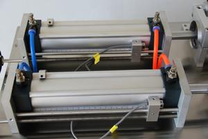 G2WG مزدوجة رؤساء الهوائية معجون العسل كريم ماكينة تعبئة المراهم - Product Image 2