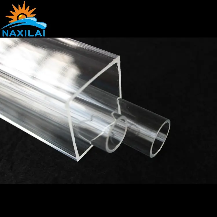 Naxilai Herstellung Transparent Extrudierten Acryl Platz Rohr Cast Klare Feste AcrylicTube Acryl Rohr Klar Pmma Rohr