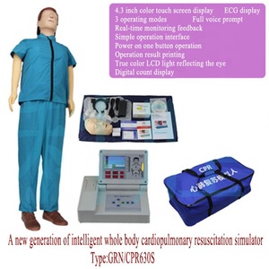 UNA nuova generazione di intelligente di tutto il corpo di rianimazione cardiopolmonare simulatore con un monitor da 4.3 pollici - Product Image 4