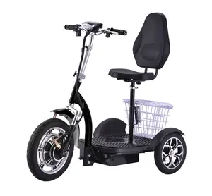 Zappy 500W Tricycle 3 Wheels Electric Scooter Foldable Mobility Scooter Lithium Battery Removable