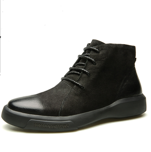 UP-0073J Best Selling Winter PU Leather <strong>Boots</strong> <strong>Men</strong> <strong>Snow</strong> <strong>Boots</strong> for <strong>Men</strong> - Product Image 1